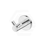 Bella Vista Mica 50mm Round Double Robe Hook Stainless Steel Variant Colour Available