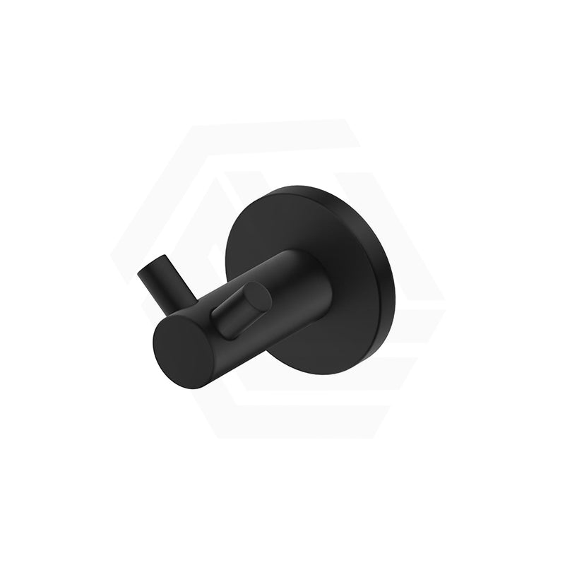 Bella Vista Mica 50mm Round Double Robe Hook Stainless Steel Variant Colour Available