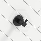 Bella Vista Mica 50mm Round Double Robe Hook Stainless Steel Variant Colour Available