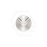 Bella Vista Mica 50mm Round Double Robe Hook Stainless Steel Variant Colour Available