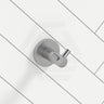 Bella Vista Mica 50mm Round Double Robe Hook Stainless Steel Variant Colour Available