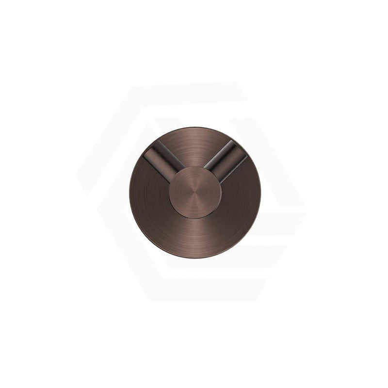 Bella Vista Mica 50mm Round Double Robe Hook Stainless Steel Variant Colour Available