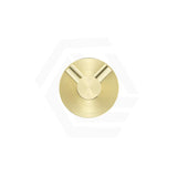 Bella Vista Mica 50mm Round Double Robe Hook Stainless Steel Variant Colour Available