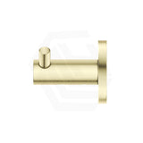Bella Vista Mica 50mm Round Double Robe Hook Stainless Steel Variant Colour Available