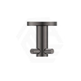 Bella Vista Mica 50mm Round Double Robe Hook Stainless Steel Variant Colour Available