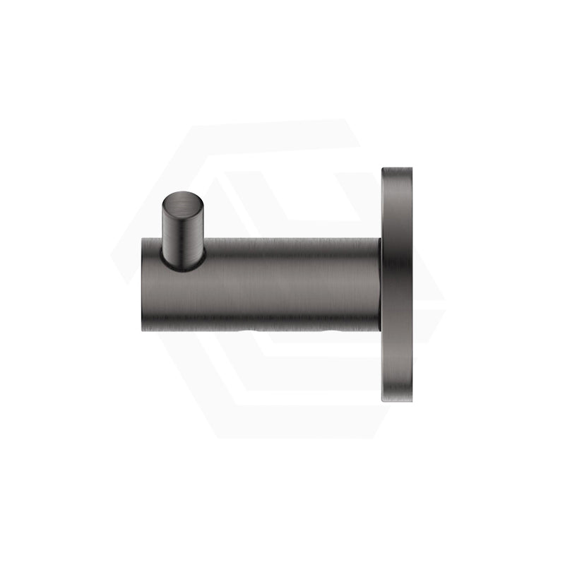 Bella Vista Mica 50mm Round Double Robe Hook Stainless Steel Variant Colour Available