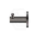 Bella Vista Mica 50mm Round Double Robe Hook Stainless Steel Variant Colour Available