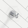 Bella Vista Mica 50mm Round Double Robe Hook Stainless Steel Variant Colour Available