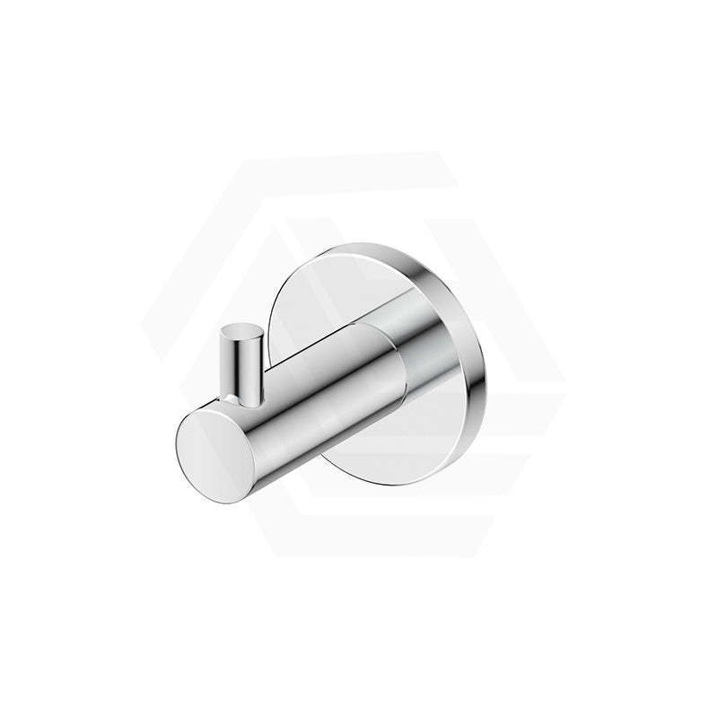 Bella Vista Mica 50mm Round Robe Hook Stainless Steel Variant Colour Available