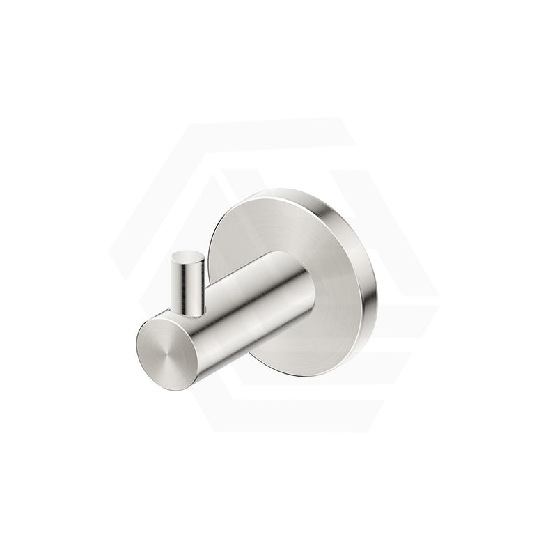 Bella Vista Mica 50mm Round Robe Hook Stainless Steel Variant Colour Available