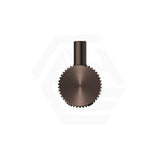 Dusk Bronze Bella Vista Mica Fluted Stainless Steel Round Robe Hook