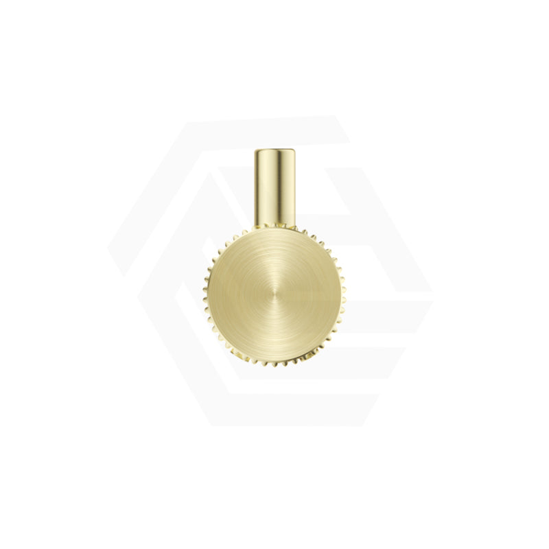 G#8(Gold) Bella Vista Mica Fluted Stainless Steel Round Robe Hook