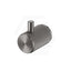 M#6(Gunmetal-Grey) Bella Vista Mica Fluted Stainless Steel Round Robe Hook