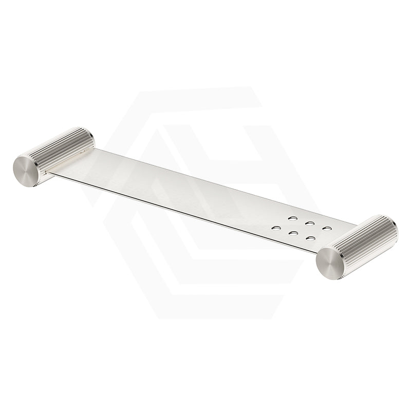 Bella Vista Mica Fluted 400mm Stainless Steel Towel Shelf Variant Colour Available