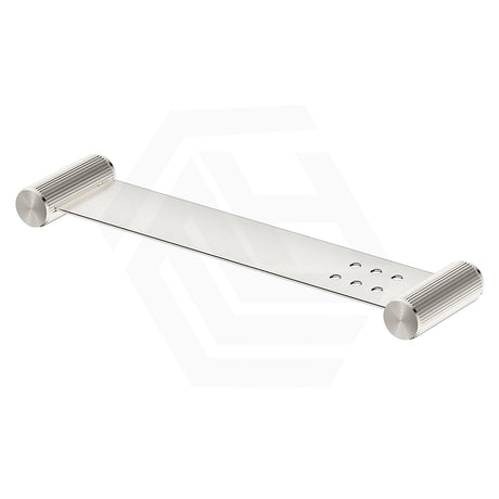 Bella Vista Mica Fluted 400mm Stainless Steel Towel Shelf Variant Colour Available
