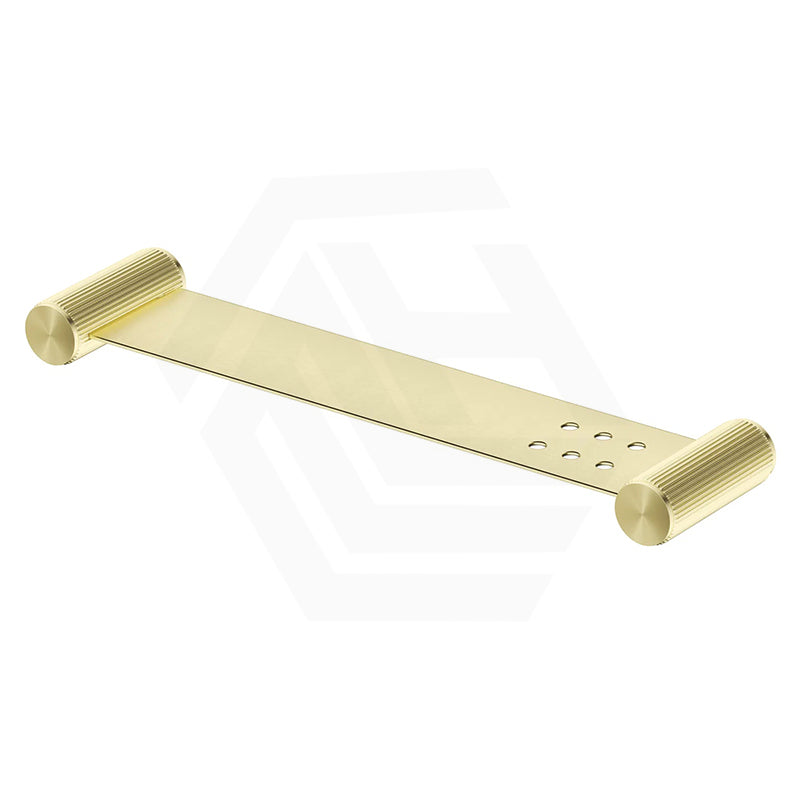 Bella Vista Mica Fluted 400mm Stainless Steel Towel Shelf Variant Colour Available