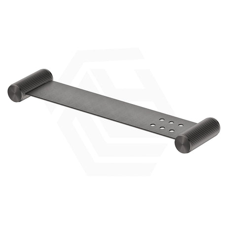 Bella Vista Mica Fluted 400mm Stainless Steel Towel Shelf Variant Colour Available