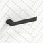 Matt Black Bella Vista Supra Stainless Steel Wall Mounted Hand Towel Holder for Bathroom