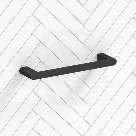 Bella Vista Supra 350/600mm Square Stainless Steel Single Towel Rail Variant Colour Available