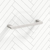 Bella Vista Supra 350/600mm Square Stainless Steel Single Towel Rail Variant Colour Available