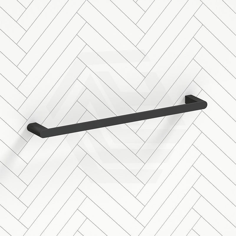 Bella Vista Supra 350/600mm Square Stainless Steel Single Towel Rail Variant Colour Available
