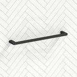 Bella Vista Supra 350/600mm Square Stainless Steel Single Towel Rail Variant Colour Available
