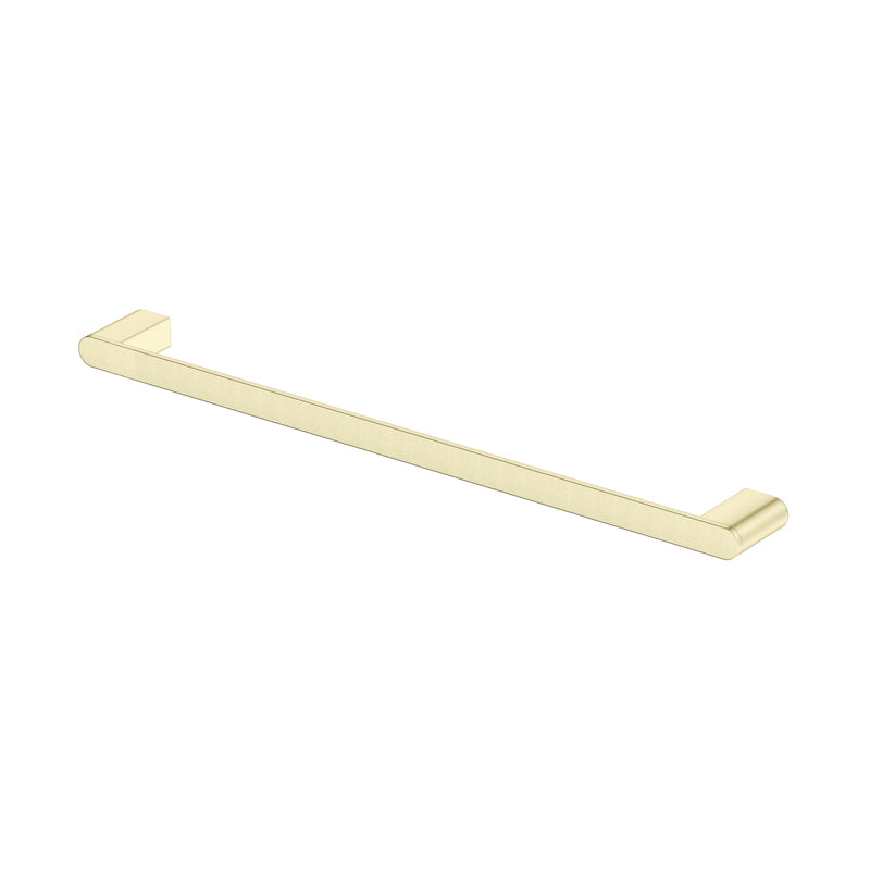 Bella Vista Supra 350/600mm Square Brass Single Towel Rail Variant Colour Available