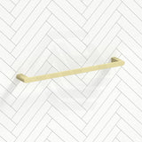 Bella Vista Supra 350/600mm Square Stainless Steel Single Towel Rail Variant Colour Available