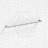 Bella Vista Supra 350/600/800mm Square Stainless Steel Single Towel Rail Variant Colour Available