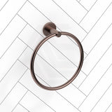 Bella Vista Mica Heritage 200mm Round Hand Towel Ring Stainless Steel Variant Colour Available