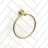 Bella Vista Mica Heritage 200mm Round Hand Towel Ring Stainless Steel Variant Colour Available