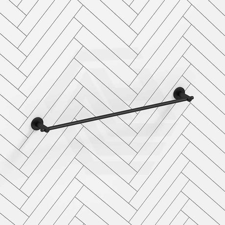 Bella Vista Mica Heritage 600/800mm Round Single Towel Rail Stainless Steel Cut to Size Variant Colour Available