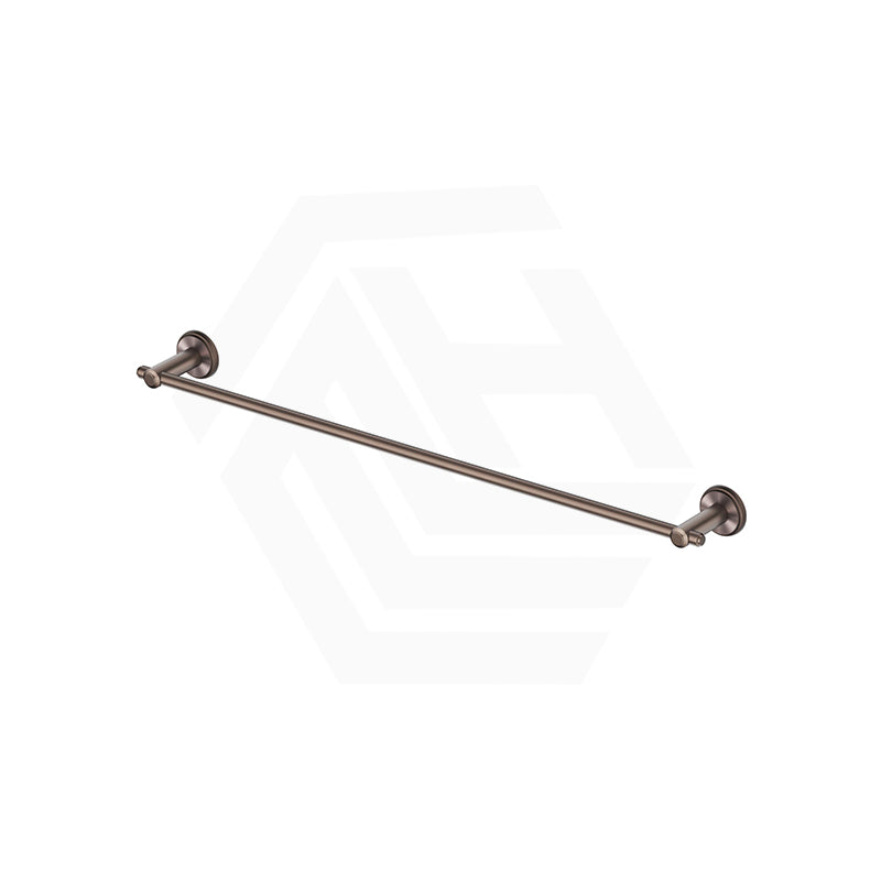 Bella Vista Mica Heritage 600/800mm Round Single Towel Rail Stainless Steel Cut to Size Variant Colour Available