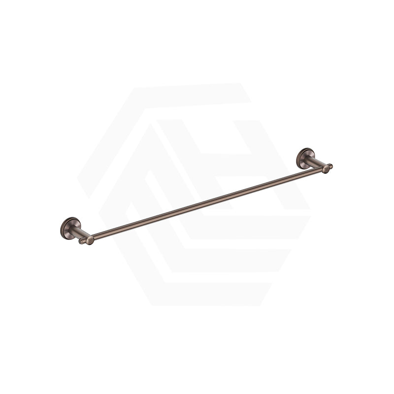 Bella Vista Mica Heritage 600/800mm Round Single Towel Rail Stainless Steel Cut to Size Variant Colour Available