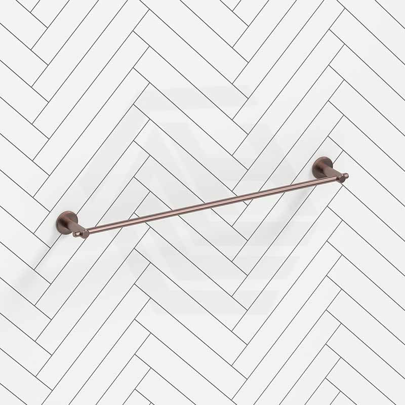 Bella Vista Mica Heritage 600/800mm Round Single Towel Rail Stainless Steel Cut to Size Variant Colour Available