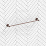 Bella Vista Mica Heritage 600/800mm Round Single Towel Rail Stainless Steel Cut to Size Variant Colour Available