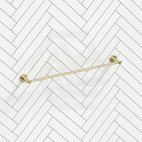 Bella Vista Mica Heritage 600/800mm Round Single Towel Rail Stainless Steel Cut to Size Variant Colour Available
