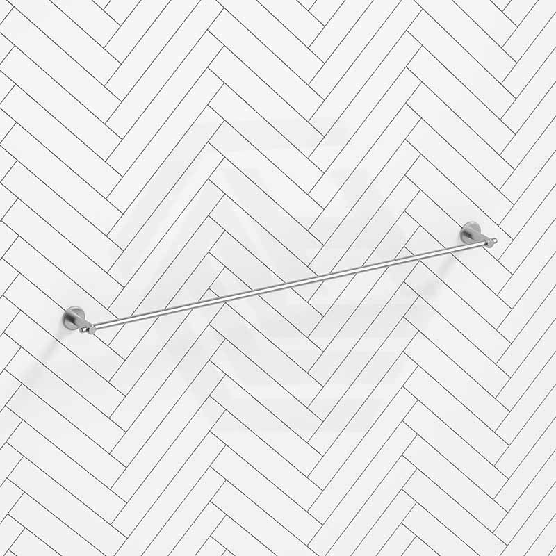 Bella Vista Mica Heritage 600/800mm Round Single Towel Rail Stainless Steel Cut to Size Variant Colour Available