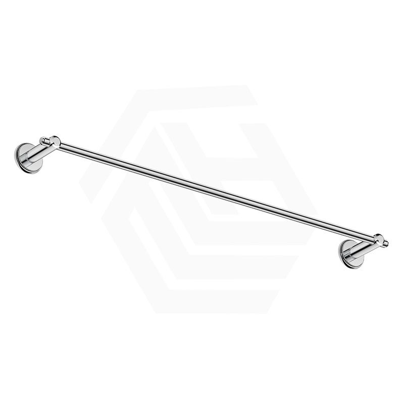 Bella Vista Mica Heritage 600/800mm Round Single Towel Rail Stainless Steel Cut to Size Variant Colour Available
