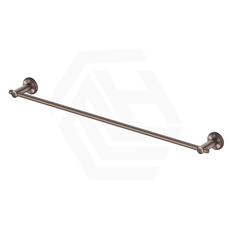 Bella Vista Mica Heritage 600/800mm Round Single Towel Rail Stainless Steel Cut to Size Variant Colour Available