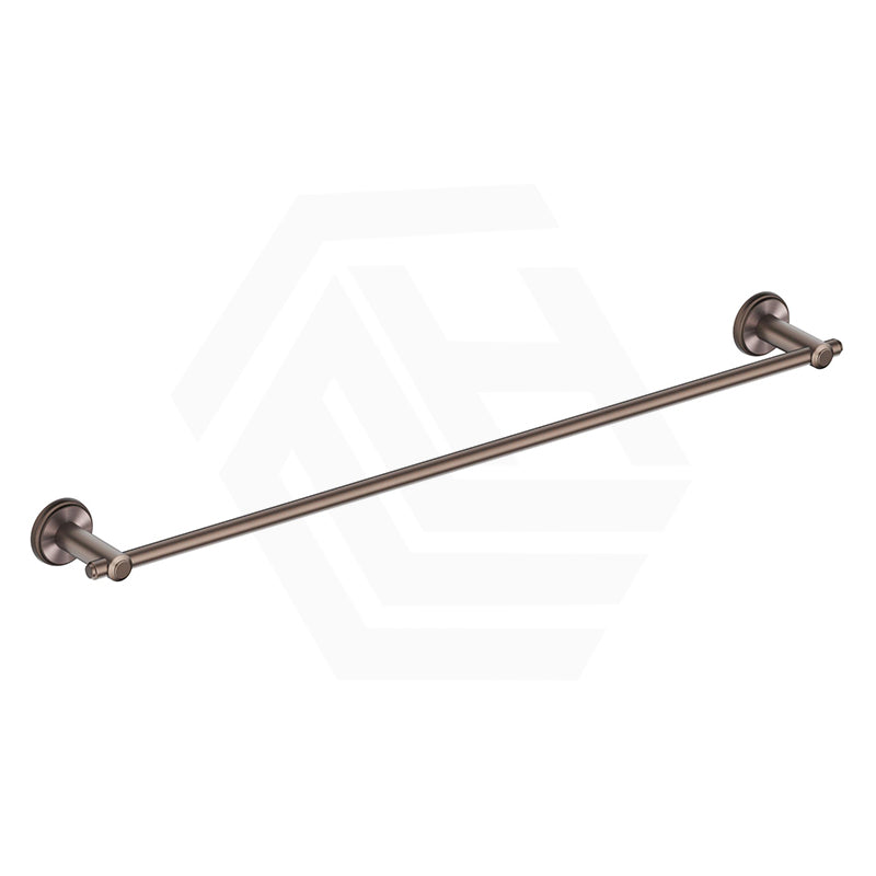 Bella Vista Mica Heritage 600/800mm Round Single Towel Rail Stainless Steel Cut to Size Variant Colour Available