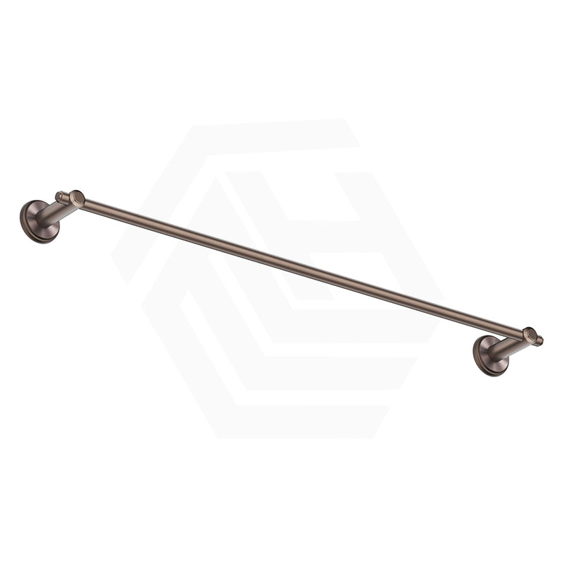 Bella Vista Mica Heritage 600/800mm Round Single Towel Rail Stainless Steel Cut to Size Variant Colour Available
