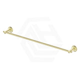 Bella Vista Mica Heritage 600/800mm Round Single Towel Rail Stainless Steel Cut to Size Variant Colour Available