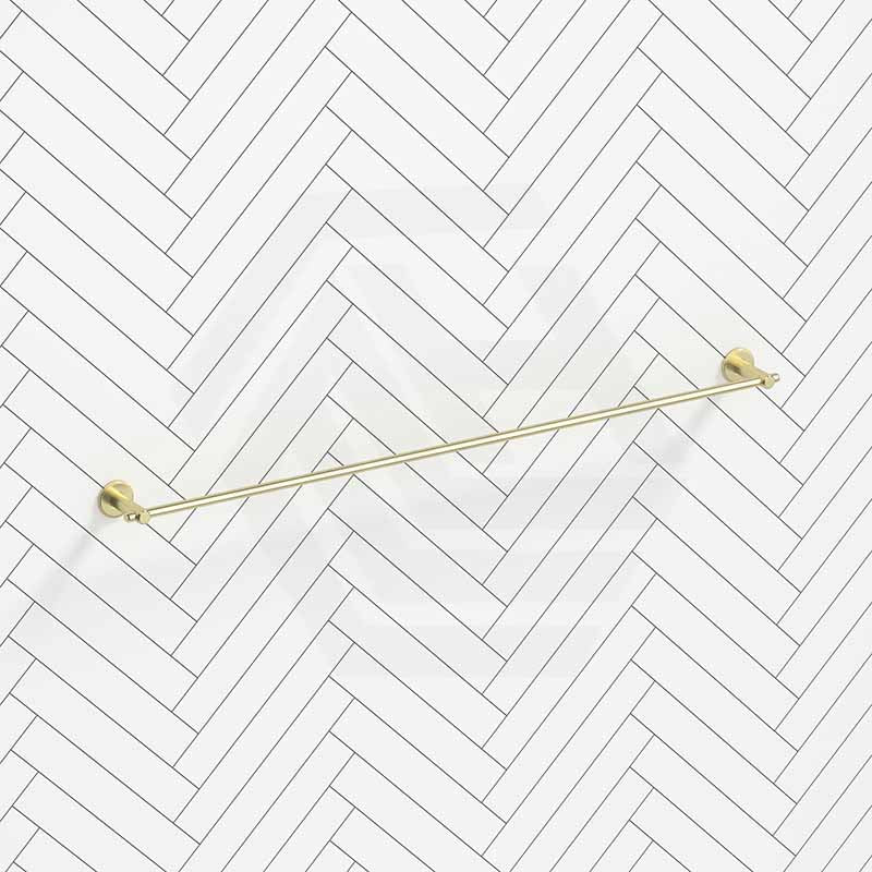 Bella Vista Mica Heritage 600/800mm Round Single Towel Rail Stainless Steel Cut to Size Variant Colour Available