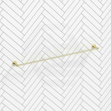 Bella Vista Mica Heritage 600/800mm Round Single Towel Rail Stainless Steel Cut to Size Variant Colour Available