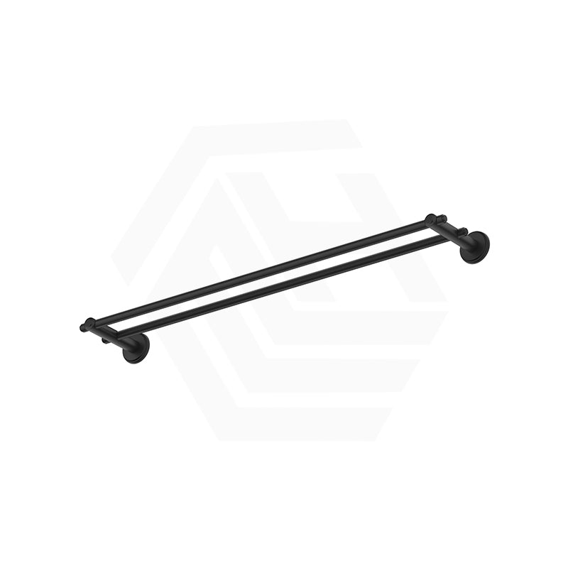 Bella Vista Mica Heritage 600/800mm Round Double Towel Rail Stainless Steel Cut to Size Variant Colour Available