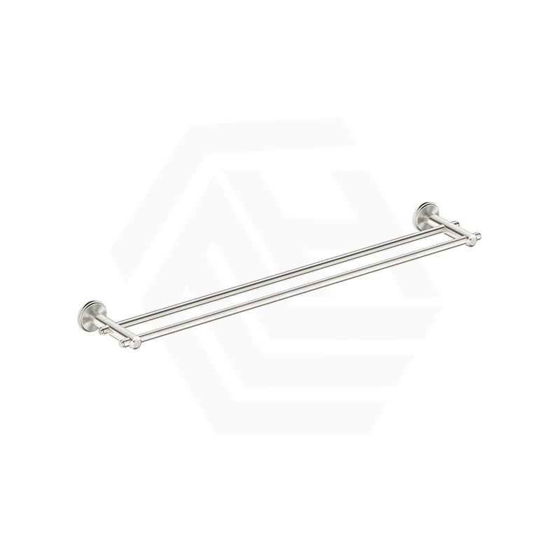 Bella Vista Mica Heritage 600/800mm Round Double Towel Rail Stainless Steel Cut to Size Variant Colour Available