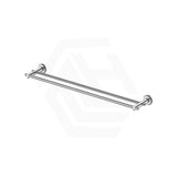 Bella Vista Mica Heritage 600/800mm Round Double Towel Rail Stainless Steel Cut to Size Variant Colour Available
