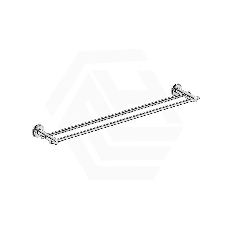 Bella Vista Mica Heritage 600/800mm Round Double Towel Rail Stainless Steel Cut to Size Variant Colour Available