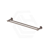 Bella Vista Mica Heritage 600/800mm Round Double Towel Rail Stainless Steel Cut to Size Variant Colour Available